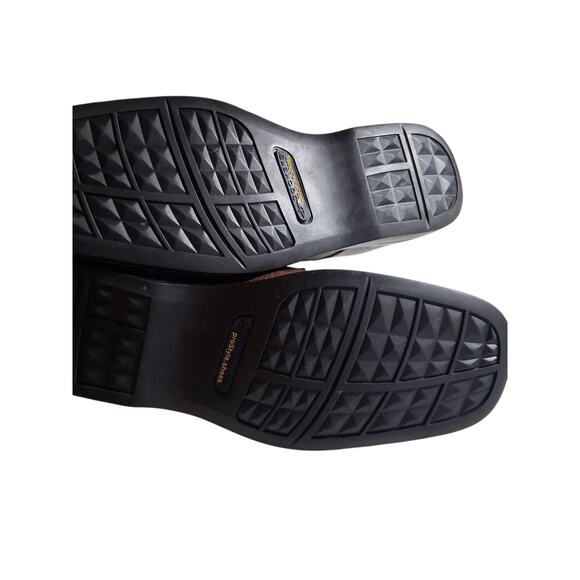 DOCKERS PRO Style Mens size 11M Brown Leather Careerwear Casual Oxford Shoes - Picture 8 of 15